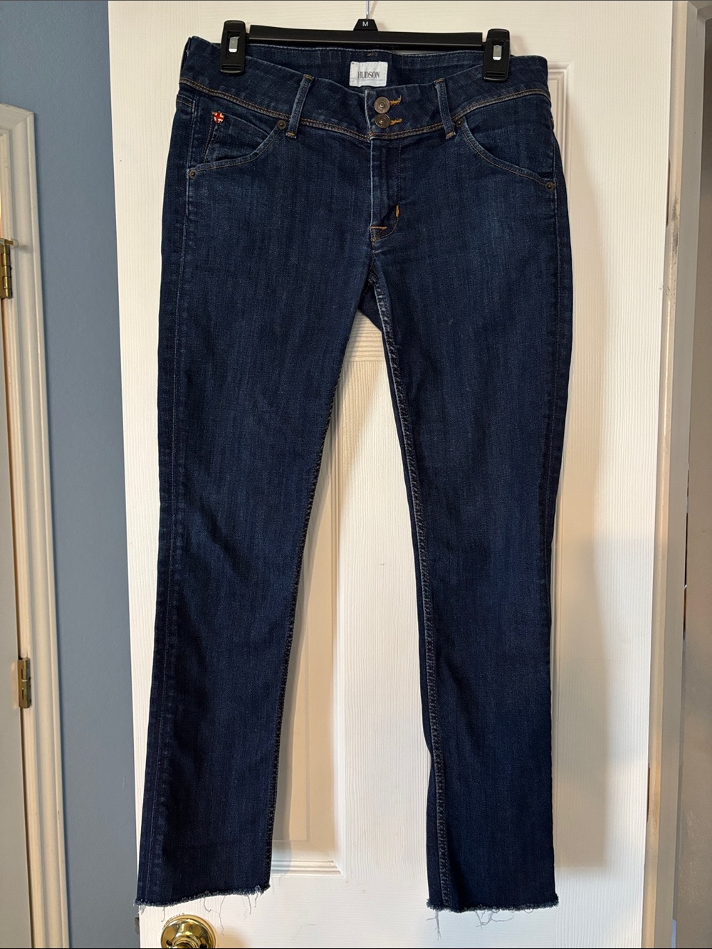 Hudson Jeans Women's Deep Indigo Straight Leg Jeans